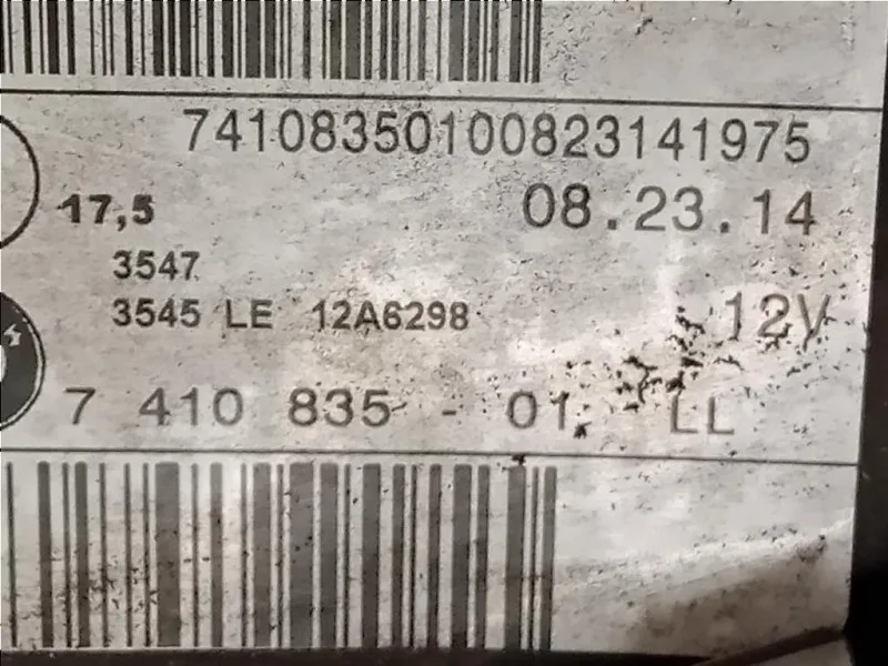 Proiettore ANT SX 7410835-01 LL Bmw X3 F25 2014