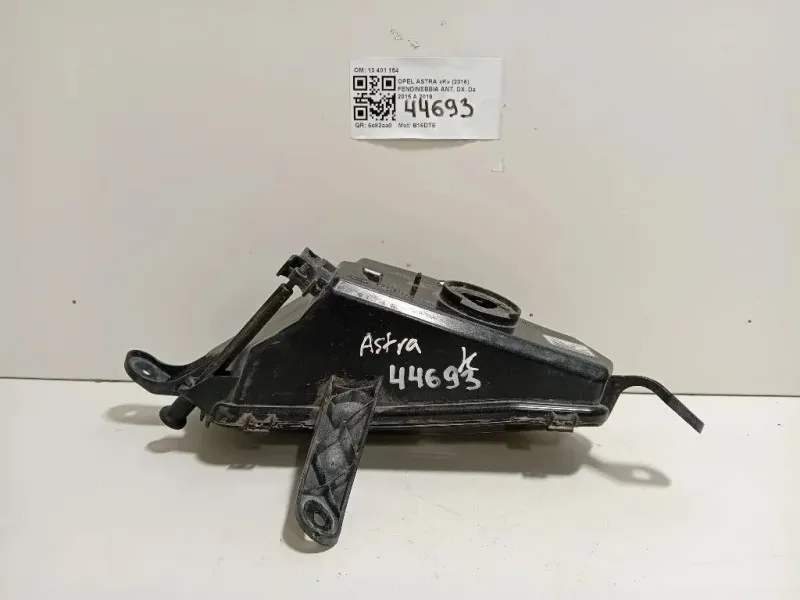 Fendinebbia ANT DX 13401154 Opel Astra K 2016