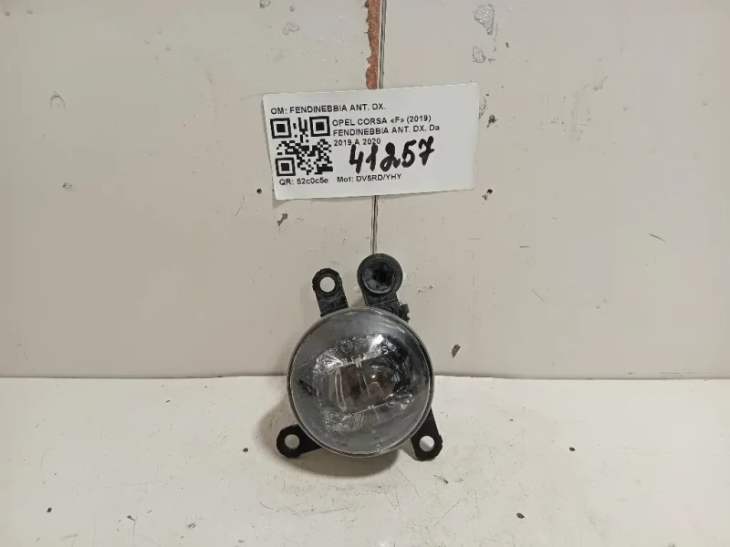 Fendinebbia ANT DX 9831303680 Opel Corsa F 2019