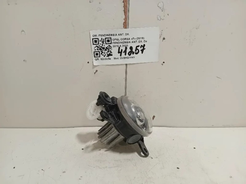 Fendinebbia ANT DX 9831303680 Opel Corsa F 2019