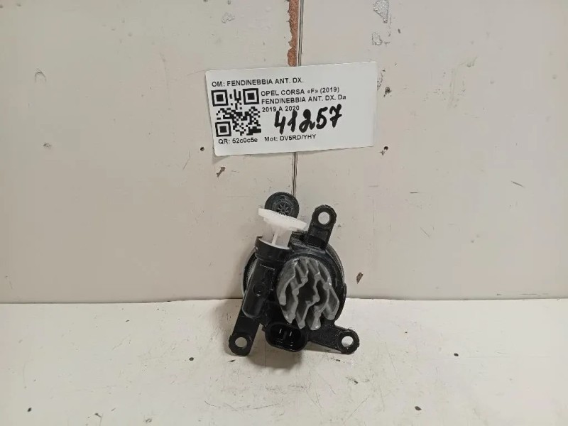 Fendinebbia ANT DX 9831303680 Opel Corsa F 2019