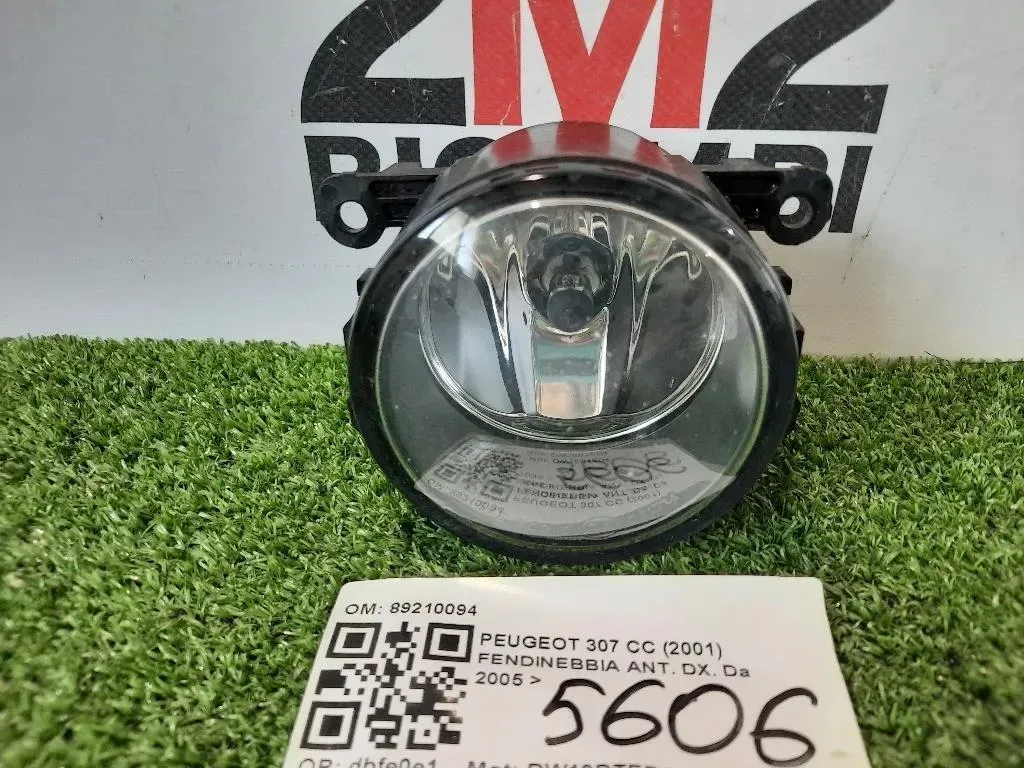 Fendinebbia ANT DX 89210094 Peugeot 307 CC 2001