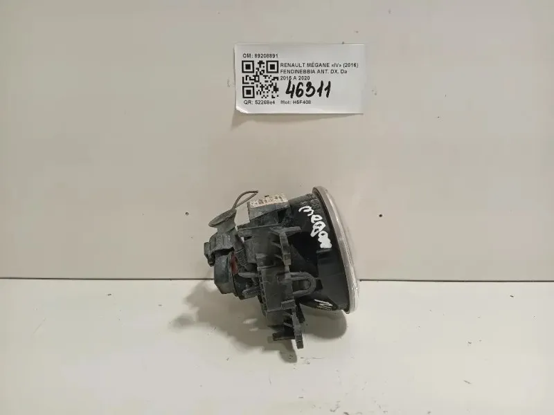 Fendinebbia ANT DX 89208891 Renault Mégane IV 2016