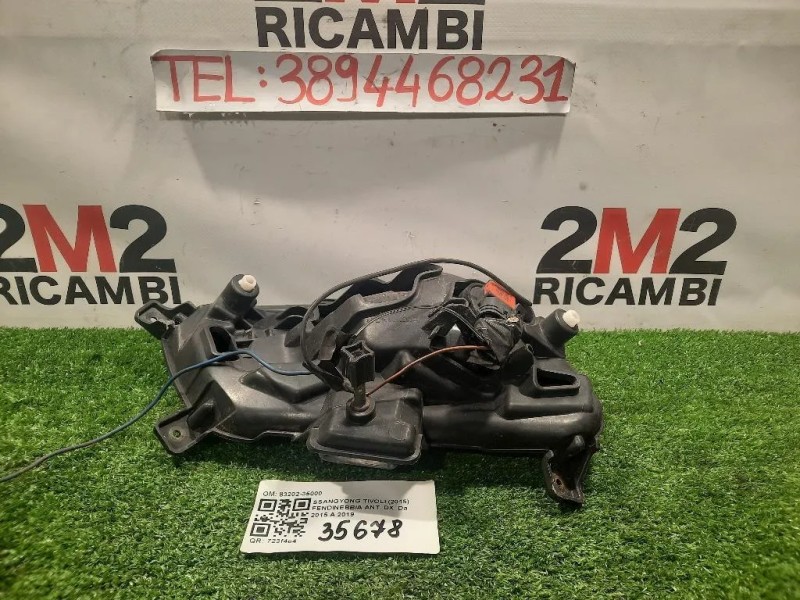 Fendinebbia ANT DX 83202-35000 Ssangyong Tivoli 2015