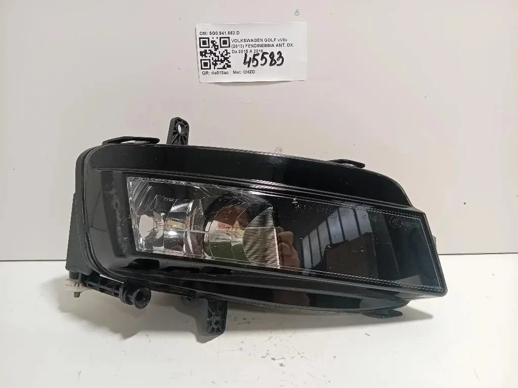 Fendinebbia ANT DX 5G0941662D 5G0941662D Volkswagen GOLF VII 2013