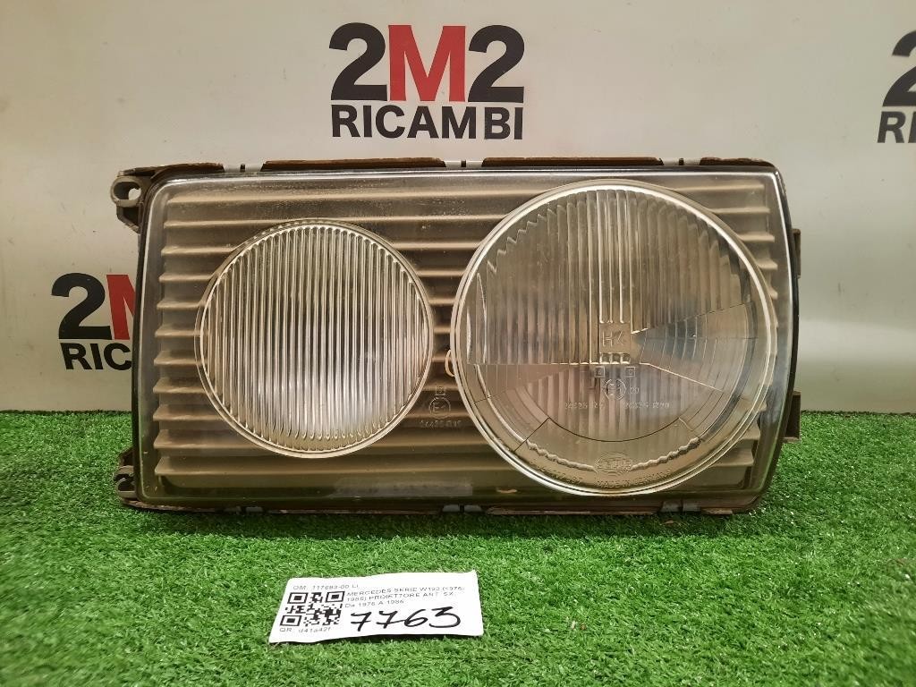 Proiettore ANT SX 117683-00 LI Mercedes Serie W123 1976-1985