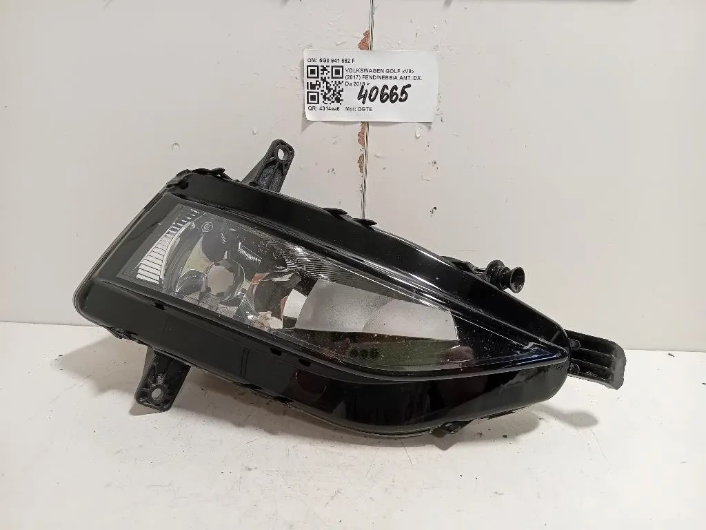 Fendinebbia ANT DX 5G0941662 5G0 941 662 F Volkswagen GOLF VII 2017