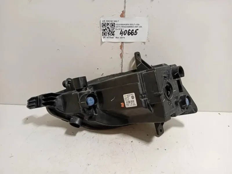 Fendinebbia ANT DX 5G0941662 5G0 941 662 F Volkswagen GOLF VII 2017