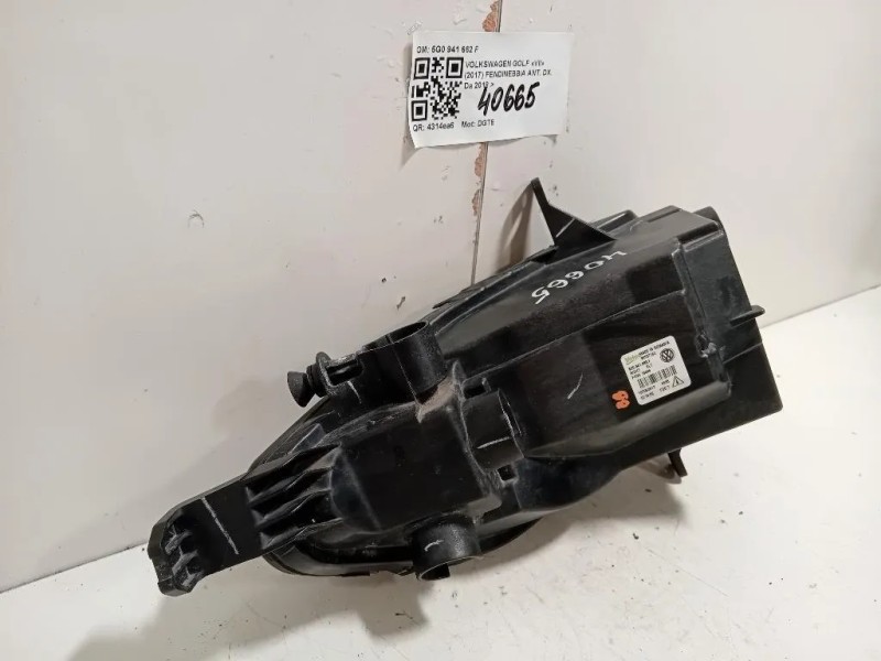 Fendinebbia ANT DX 5G0941662 5G0 941 662 F Volkswagen GOLF VII 2017