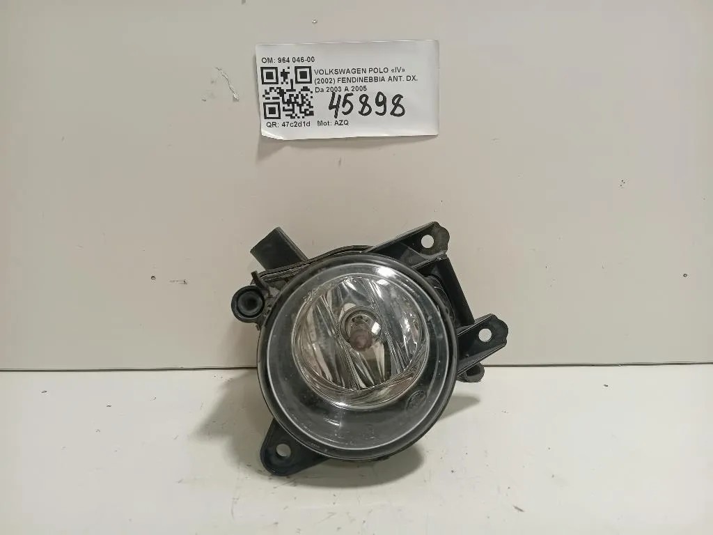 Fendinebbia ANT DX 964 046-00 Volkswagen POLO IV 2002