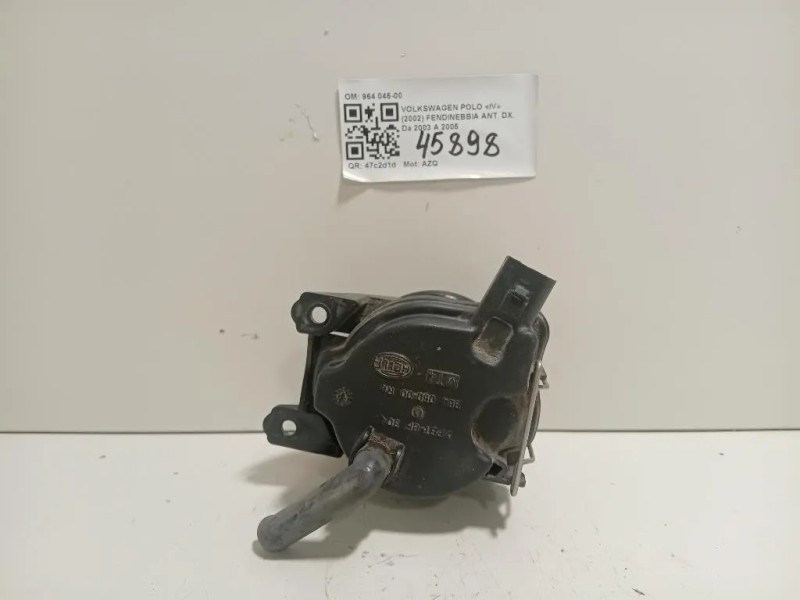 Fendinebbia ANT DX 964 046-00 Volkswagen POLO IV 2002