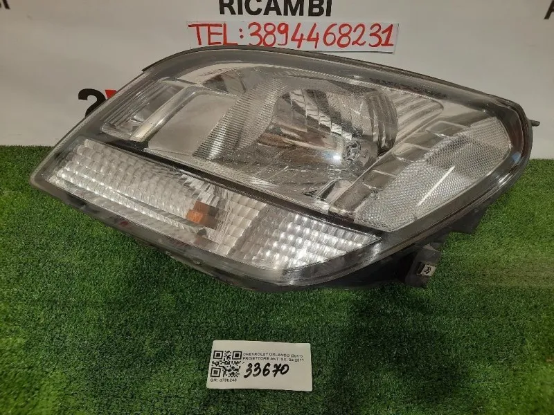 Proiettore ANT SX 95025585 Chevrolet Orlando 2011