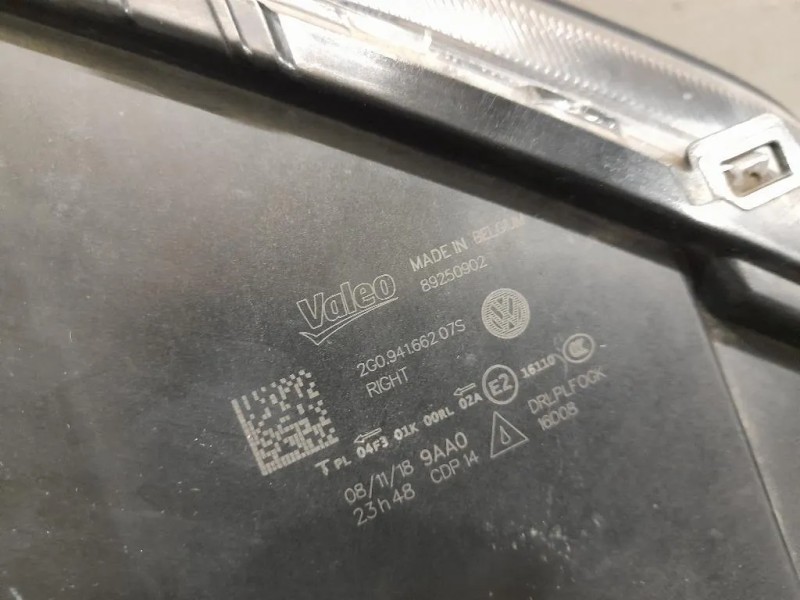 Fendinebbia ANT DX 89250902 Volkswagen POLO VII 2017