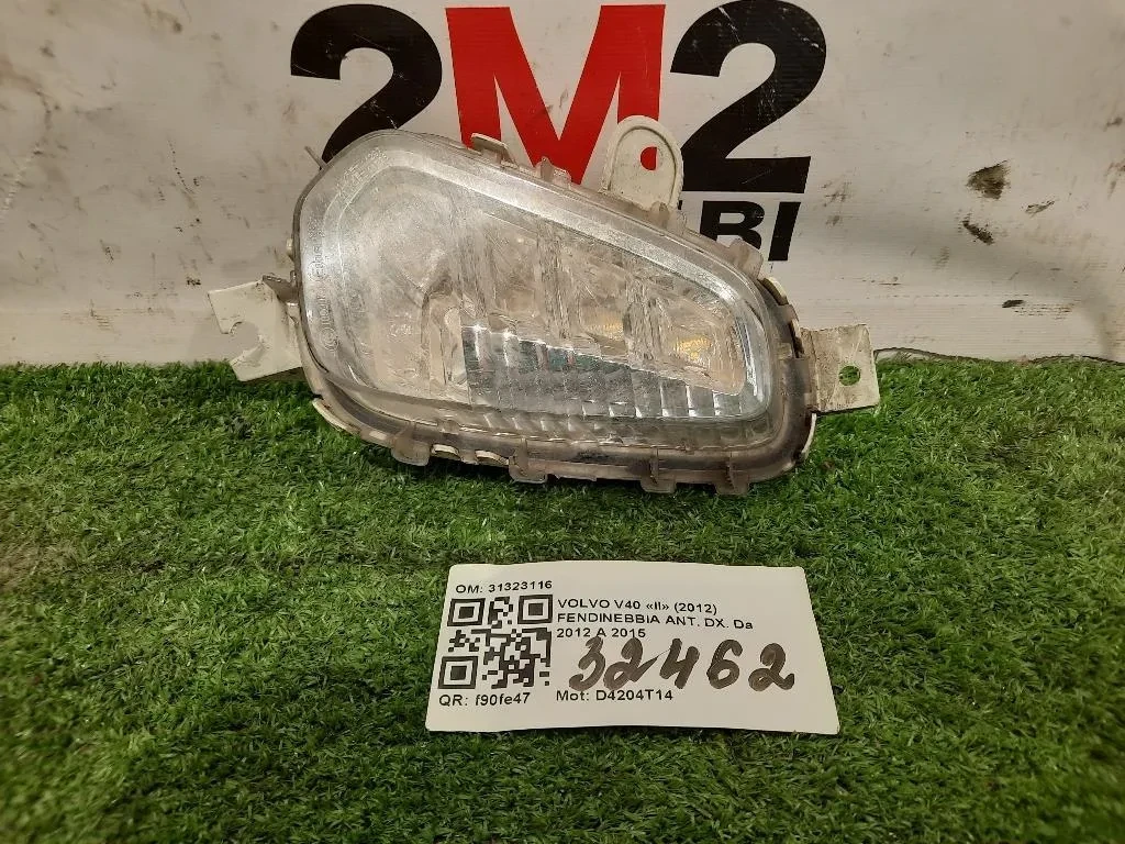 Fendinebbia ANT DX 31323116 Volvo V40 II 2012