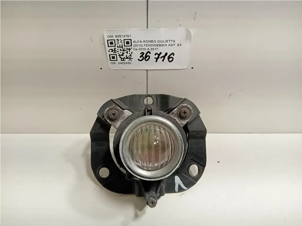 Fendinebbia ANT SX 50513781 Alfa Romeo Giulietta 2010