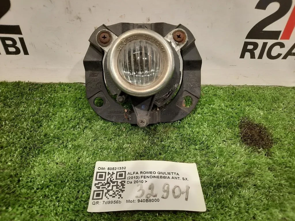 Fendinebbia ANT SX 50521332 Alfa Romeo Giulietta 2013