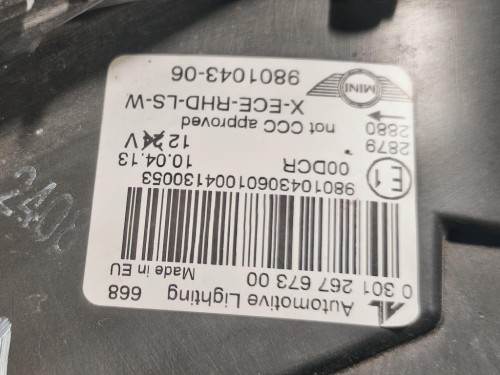 Proiettore ANT SX DANNEGGIATO 9820060680 Citroen C3 III 2016