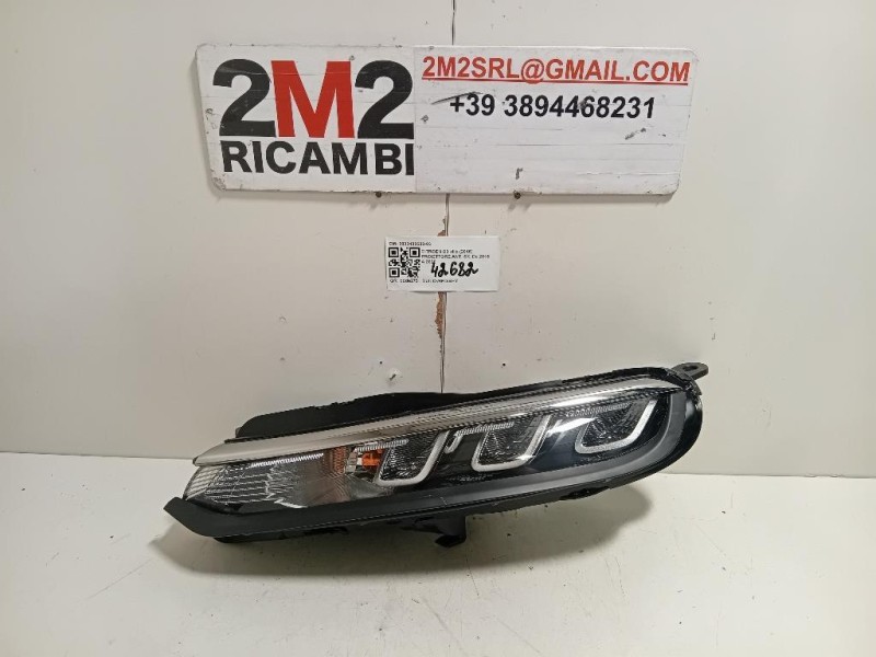 Proiettore ANT SX 9833480680-03 Citroen C3 III 2016