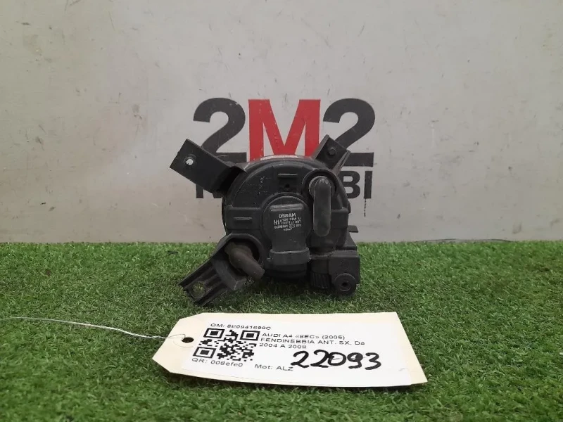 Fendinebbia ANT SX 8E0941699C Audi A4 8EC 2005