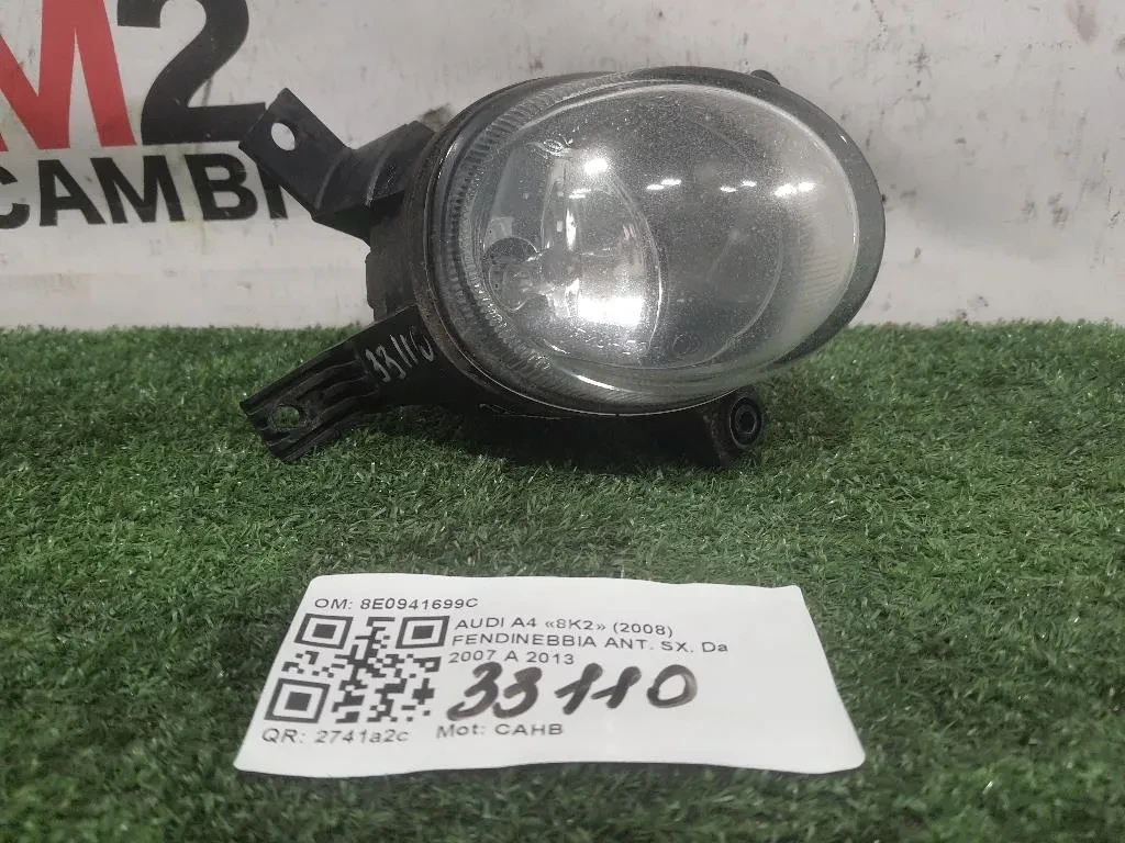 Fendinebbia ANT SX 8E0941699C Audi A4 8K2 2008