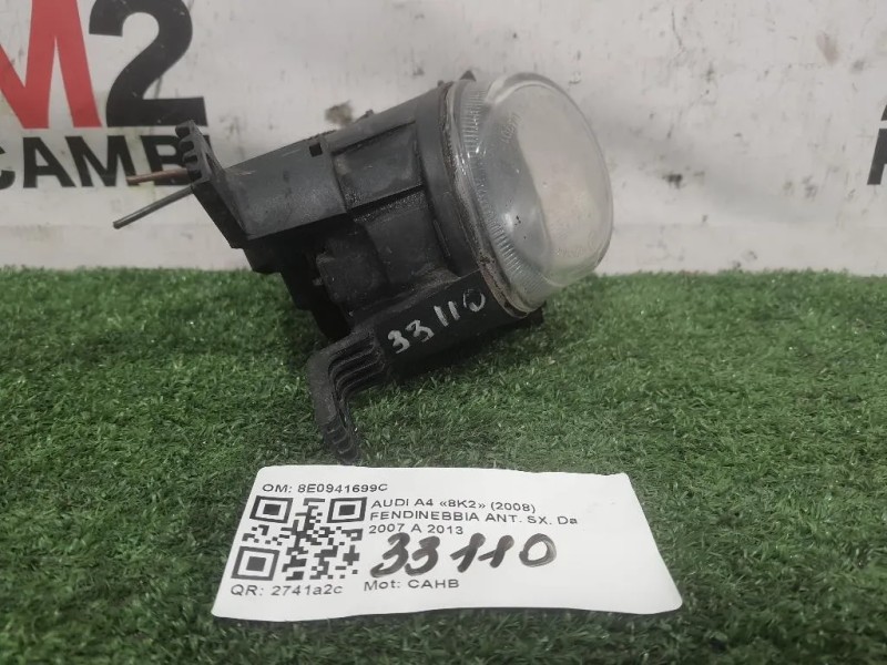 Fendinebbia ANT SX 8E0941699C Audi A4 8K2 2008