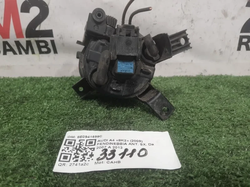 Fendinebbia ANT SX 8E0941699C Audi A4 8K2 2008