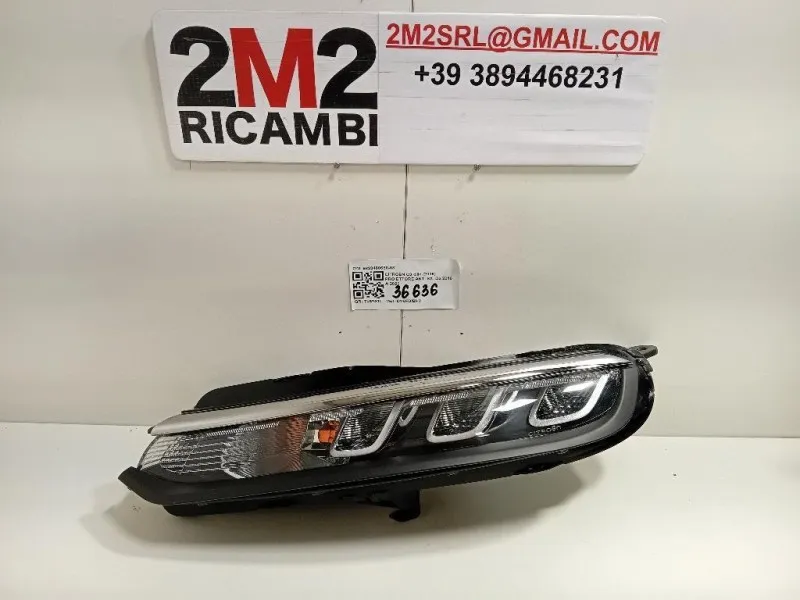 Proiettore ANT SX 9833480680-03 Citroen C3 III 2016