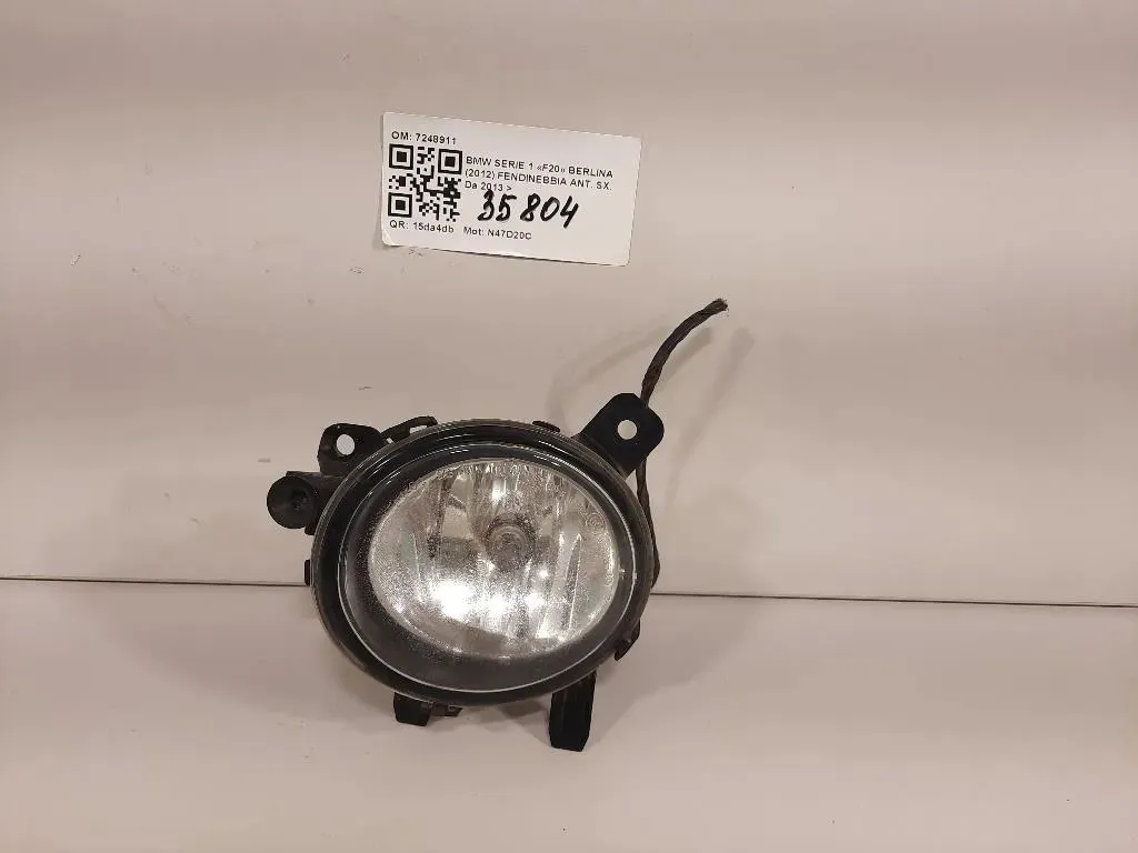 Fendinebbia ANT SX 7248911 Bmw Serie 1 F20 Berlina 2012