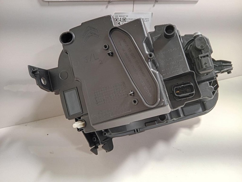 Proiettore ANT SX 9836267180 Citroen C3 Aircross 2017
