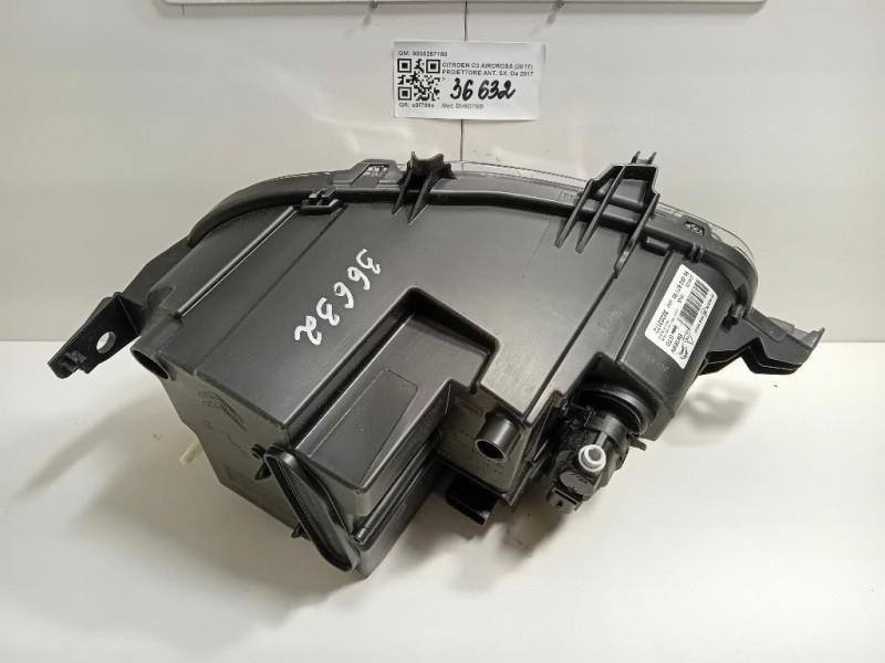 Proiettore ANT SX 9836267180 Citroen C3 Aircross 2017