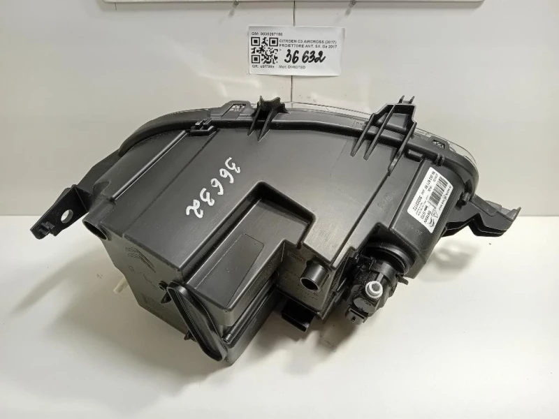 Proiettore ANT SX 9836267180 Citroen C3 Aircross 2017