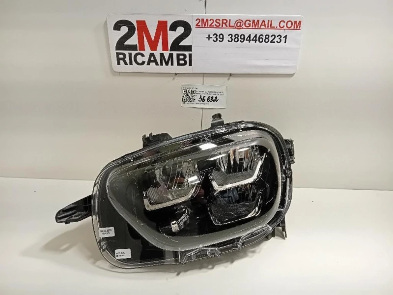 Proiettore ANT SX 9836267180 Citroen C3 Aircross 2017