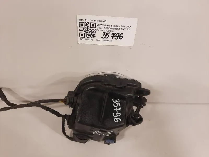 Fendinebbia ANT SX 3117-7 311 293-05 Bmw Serie 5 E60 Berlina 2004