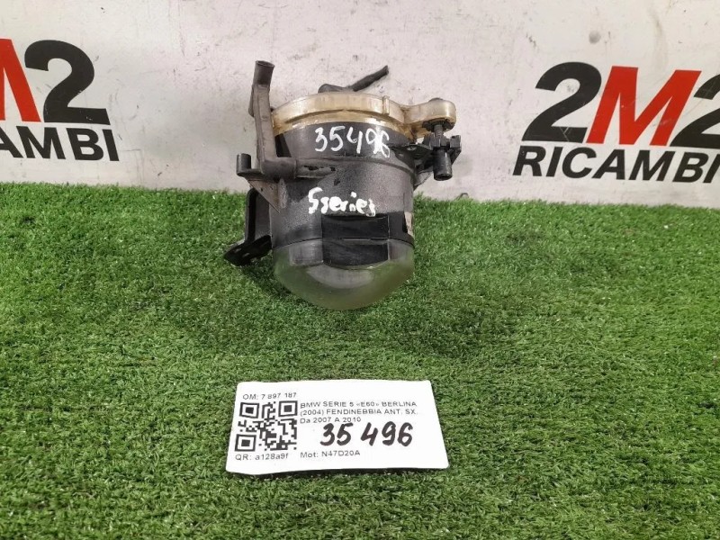 Fendinebbia ANT SX 7 897 187 Bmw Serie 5 E60 Berlina 2004