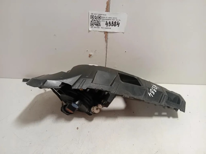 Fendinebbia ANT SX 6317 2990019-03 Bmw X1 E84 2010