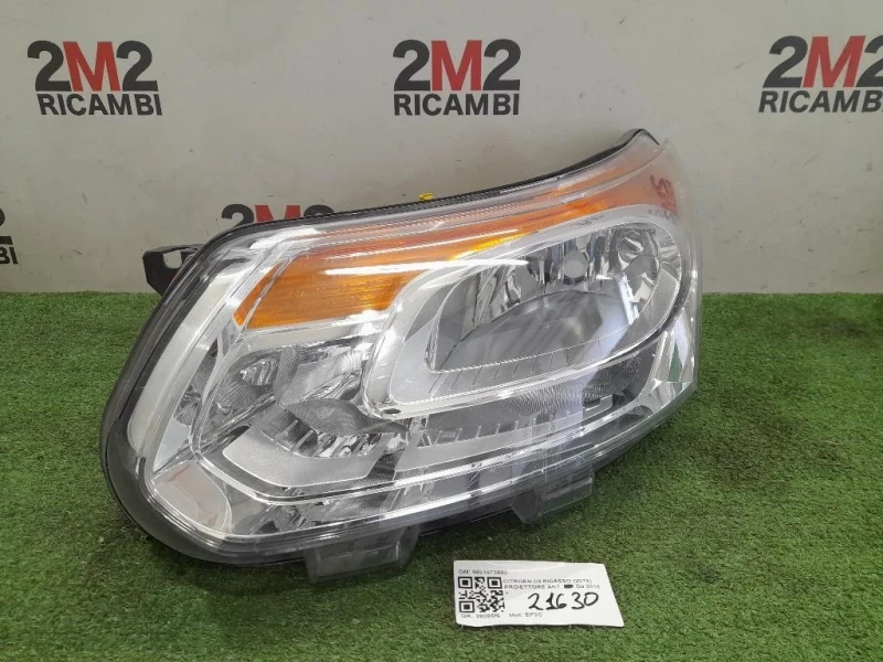 Proiettore ANT SX 9681873980 Citroen C3 Picasso 2013