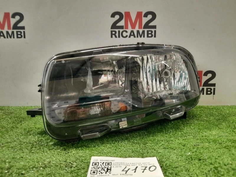 Proiettore ANT SX 9800901380 Citroen C4 Cactus 2014