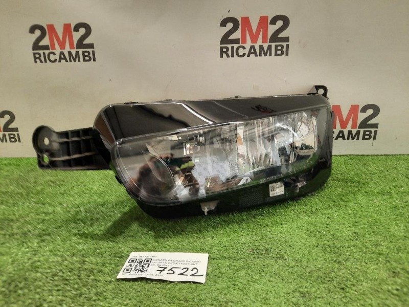 Proiettore ANT SX 9677217380 Citroen C4 Grand Picasso II 2013