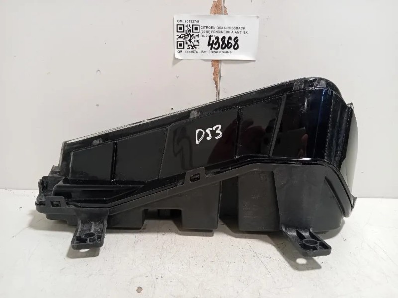 Fendinebbia ANT SX 90132746 Citroen DS3 Crossback 2018