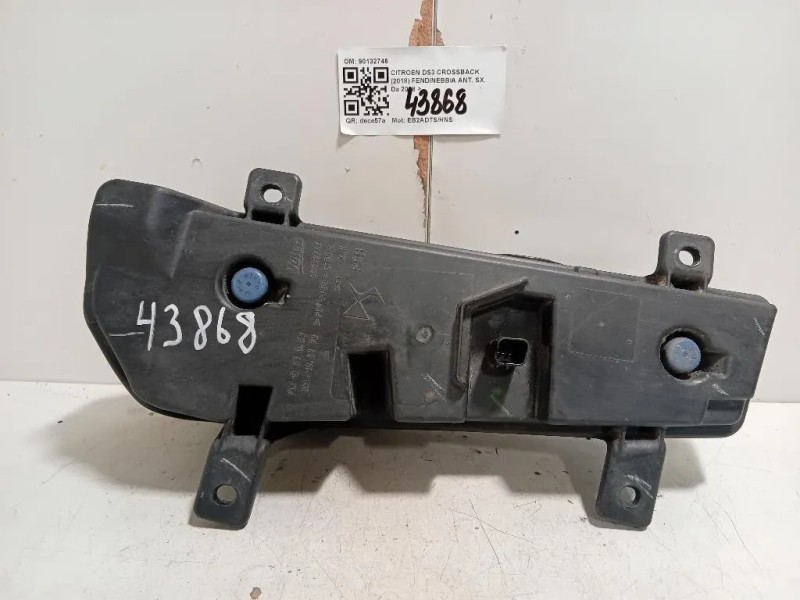Fendinebbia ANT SX 90132746 Citroen DS3 Crossback 2018
