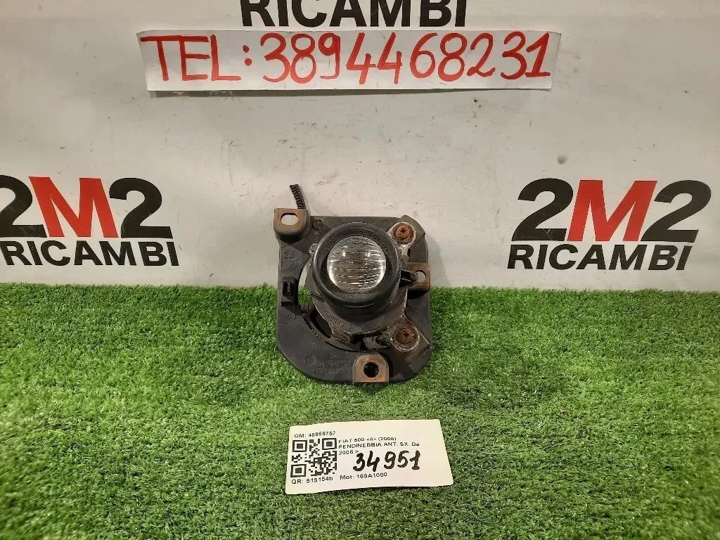 Fendinebbia ANT SX 46868757 Fiat 500 II 2008