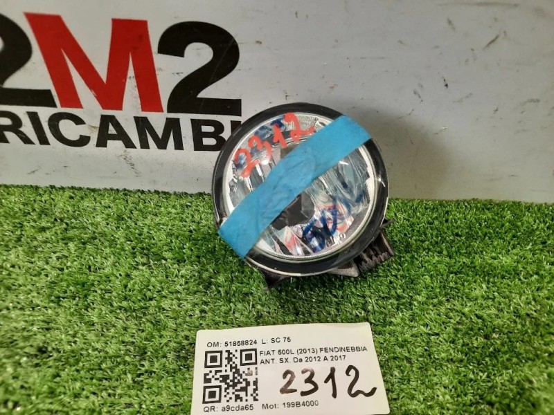 Fendinebbia ANT SX 51858824 Fiat 500L 2013