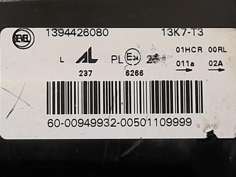 Proiettore ANT SX 1394426080 Citroen Jumper III 2014