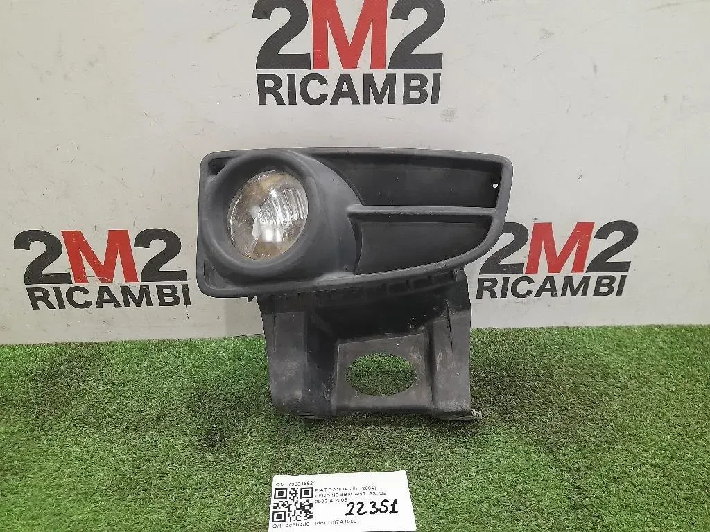 Fendinebbia ANT SX 735316621 Fiat Panda II 2004
