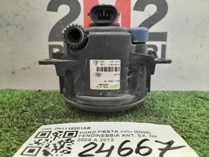 Fendinebbia ANT SX 2N1115201AB Ford Fiesta VI 2008