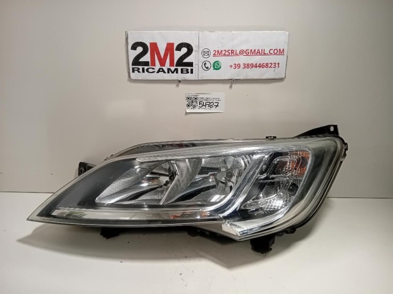 Proiettore ANT SX 1374293080 Citroen Jumper III 2014