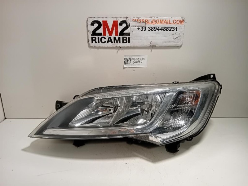 Proiettore ANT SX 1374298080 Citroen Jumper III 2014