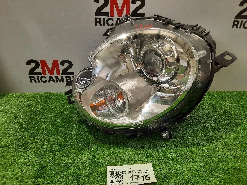 Proiettore ANT SX 63127292049 Mini MINI ONE R56 2007
