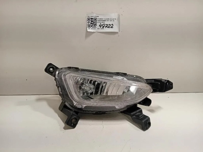 Fendinebbia ANT SX 92201-D7000 Hyundai Tucson II 2015