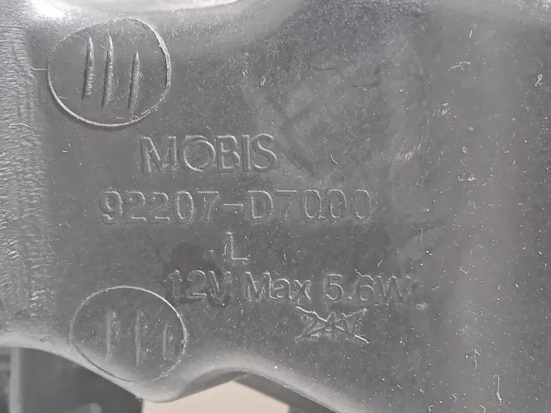 Fendinebbia ANT SX 92207-D7000 Hyundai Tucson II 2015